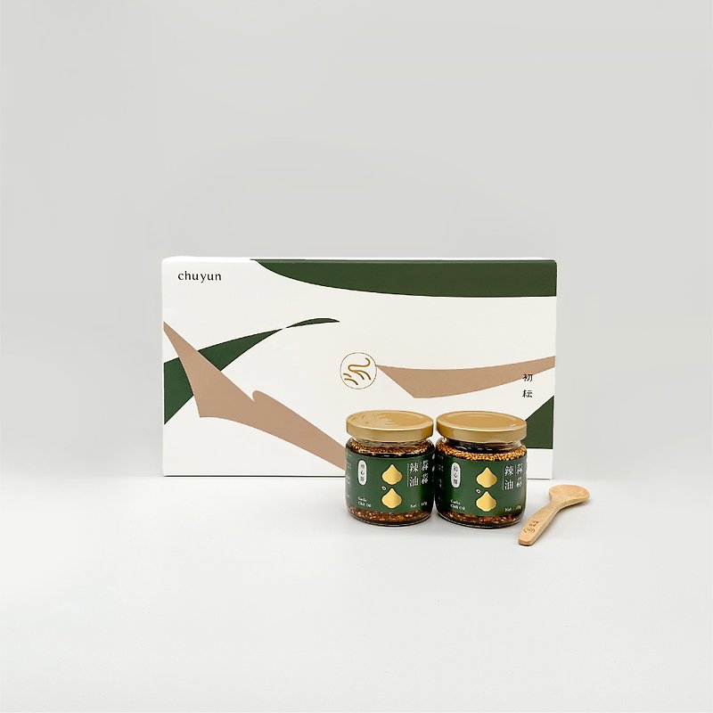 Chuyun Chuxin Sauce-Garlic Garlic Chili Oil Gift Box - เครื่องปรุงรส - วัสดุอื่นๆ 