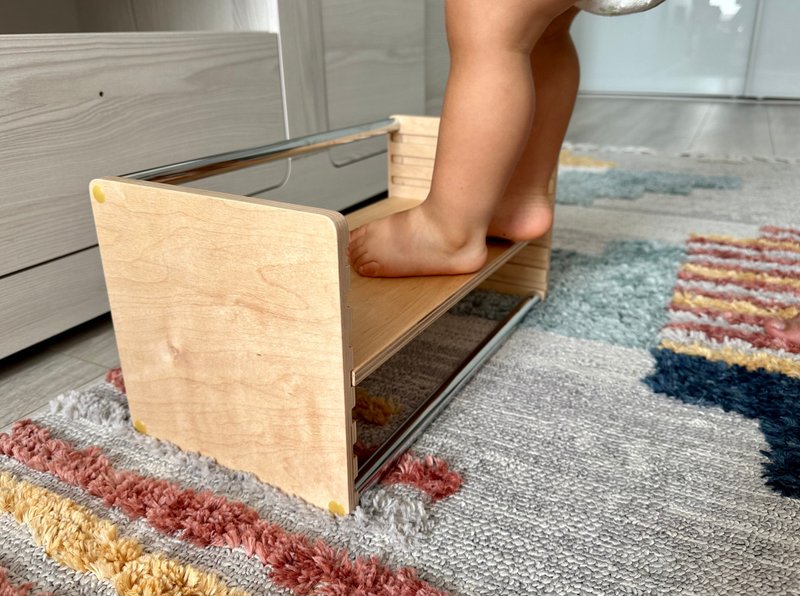 Piano Foot Stool - เฟอร์นิเจอร์เด็ก - ไม้ สีกากี