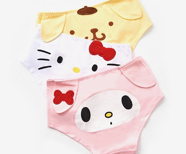 Hello Kitty Poodle Friends 2-10 Years Girls Underwear Panties