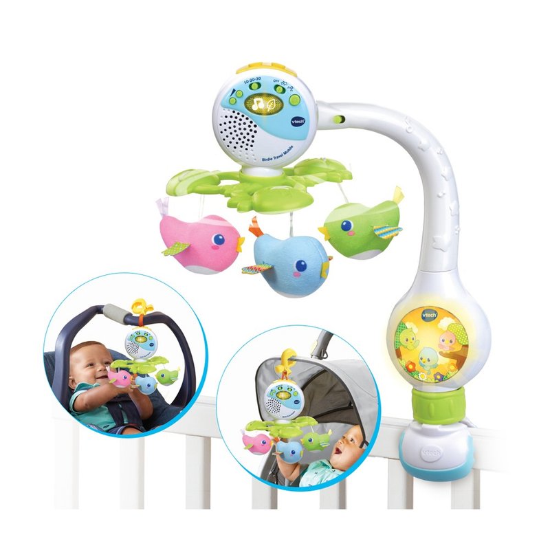 Vtech Portable 3-in-1 Chirping Bird Music Bell - ของเล่นเด็ก - พลาสติก 