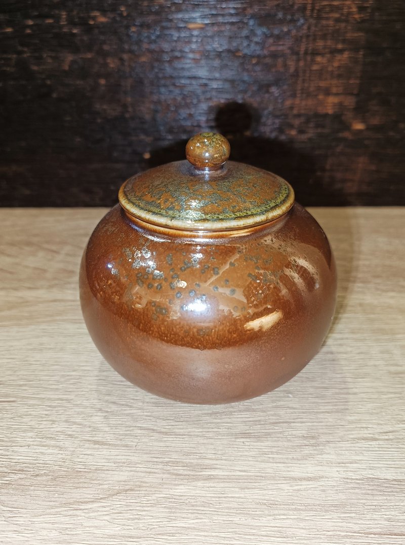 2 wood-fired unglazed tea cans-Yingge ceramics artist Li Minrui - Teapots & Teacups - Pottery 