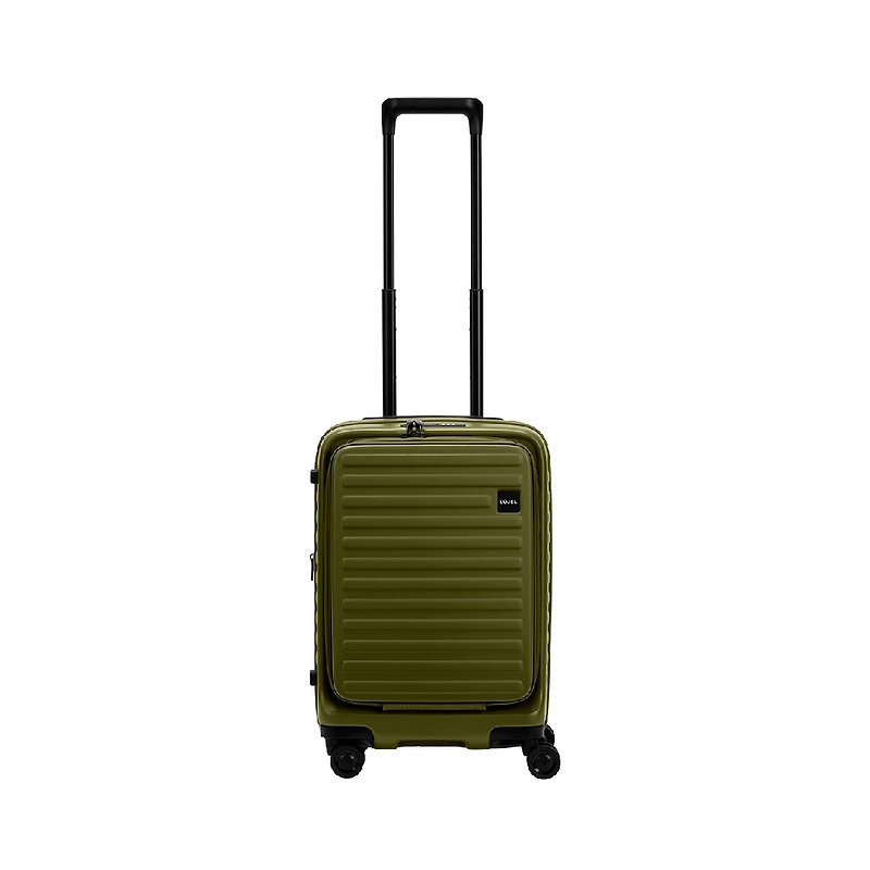 【バージョンアップ】【LOJEL】CUBO 21インチ フロントオープン拡張スーツケース カクタスグリーン - スーツケース - プラスチック グリーン
