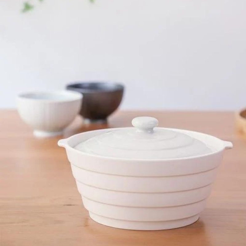 The Only Modern Elegant Cookware - Cookware - Pottery White