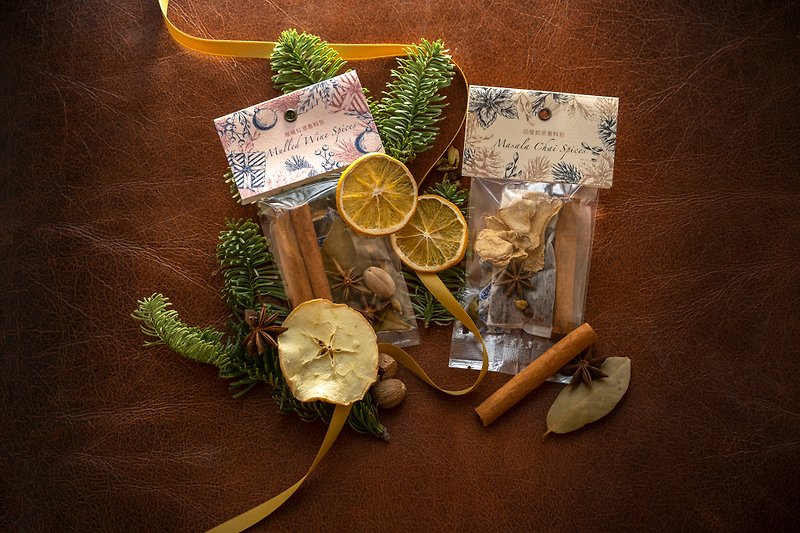 Winter must-have warm red wine spices package mulled wine spices free shipping small gift - Mixes & Ready Meals - Fresh Ingredients Transparent