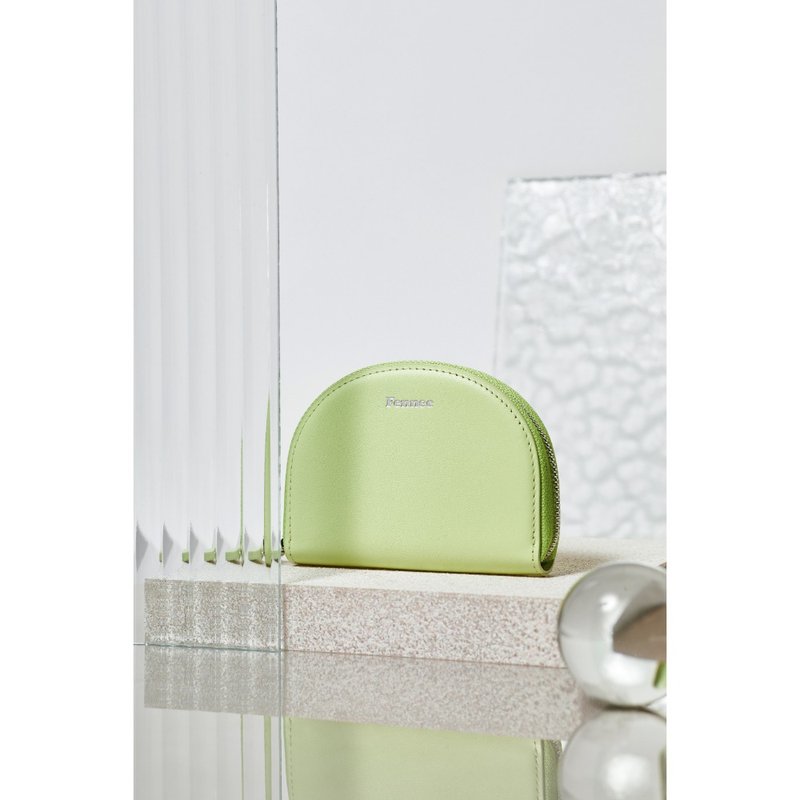 FENNEC HALFMOON POCKET - 清新萊姆綠 / LIME - 錢包/皮夾/長短夾 - 真皮 綠色