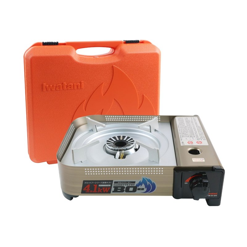 【Iwatani岩谷】BO三代強火日本FFD防風磁式瓦斯爐4.1kW-附收納殼 - 露營用品 - 其他材質 