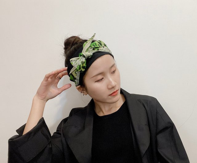 Journey Of Time Self Tie 手作りヘアバンド ロング ショップ Chiuchiehying ヘアバンド Pinkoi