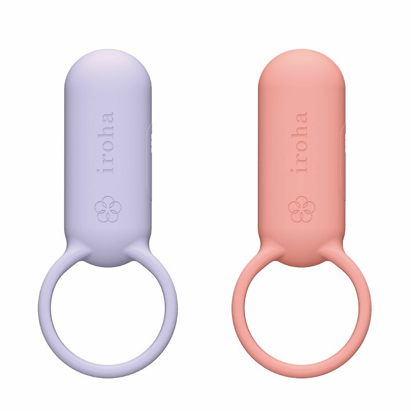 TENGA iroha SVR rechargeable powerful vibrator waterproof ring vibrating lock semen ring penis ring - Adult Products - Silicone Pink