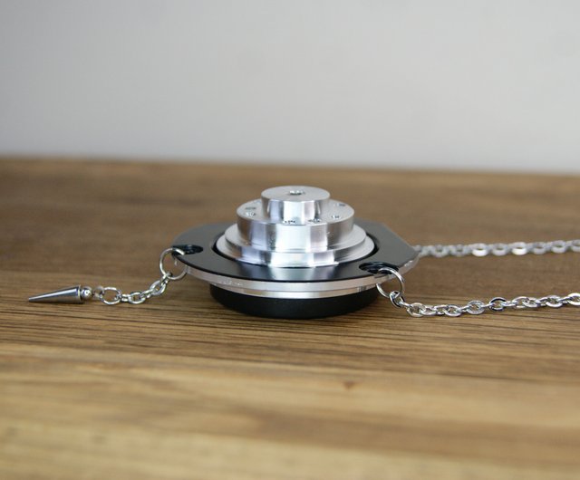 8 by YOOX FUTURISTIC SHAPES PENDANT NECKLACE ネックレス fz3-atomic-orbital-necklace-
