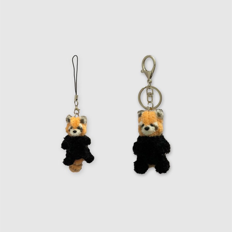 Red panda keyring - ที่ห้อยกุญแจ - อะคริลิค สีแดง