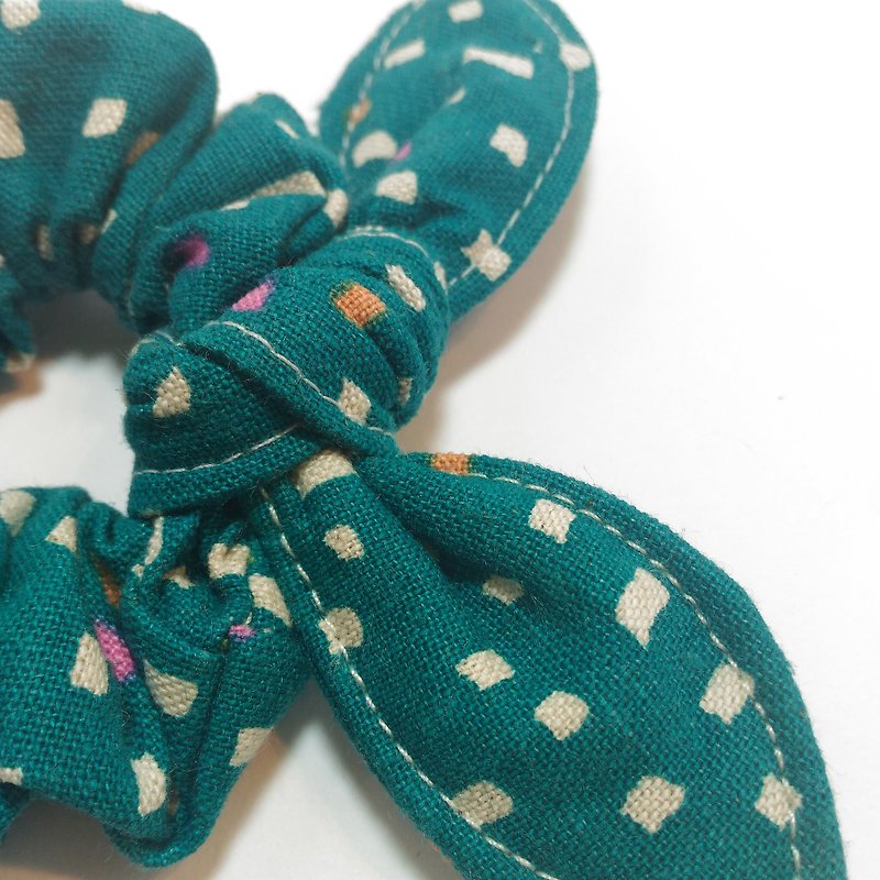 Butterfly Donuts tress ~ Mia hand-made hair accessories - Hair Accessories - Cotton & Hemp 