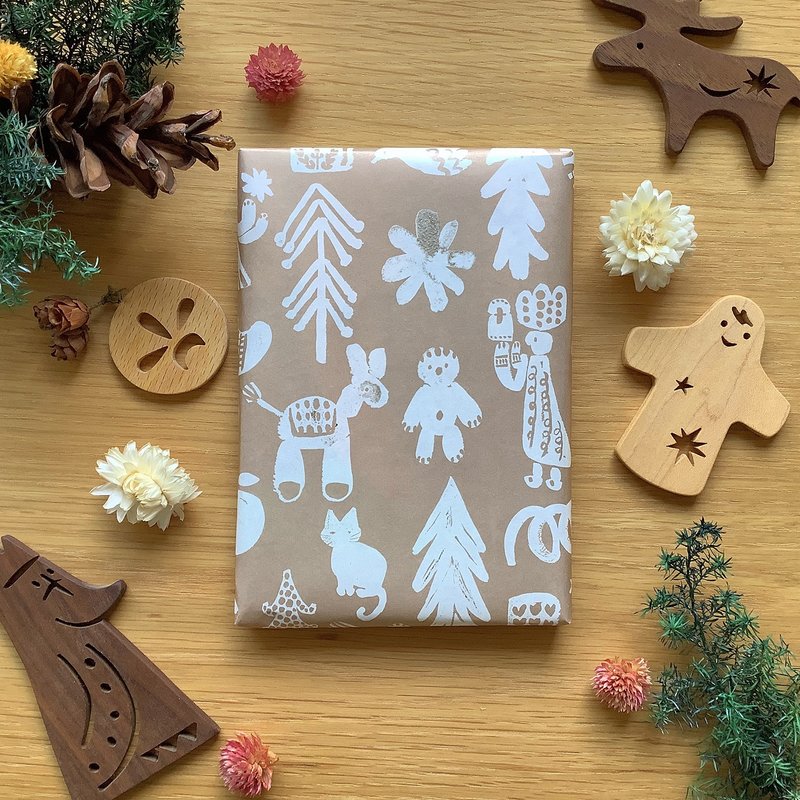 A4ペーパー　*クリスマス*　20枚入り - 禮物盒/包裝盒 - 紙 