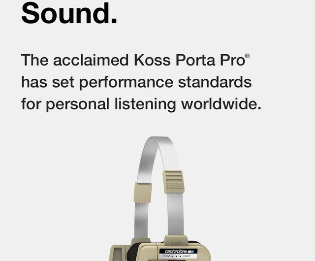 Koss Porta Pro限定エディション ベージュ Amazon.com: Koss Porta Pro Limited Edition Rhythm Beige Plus