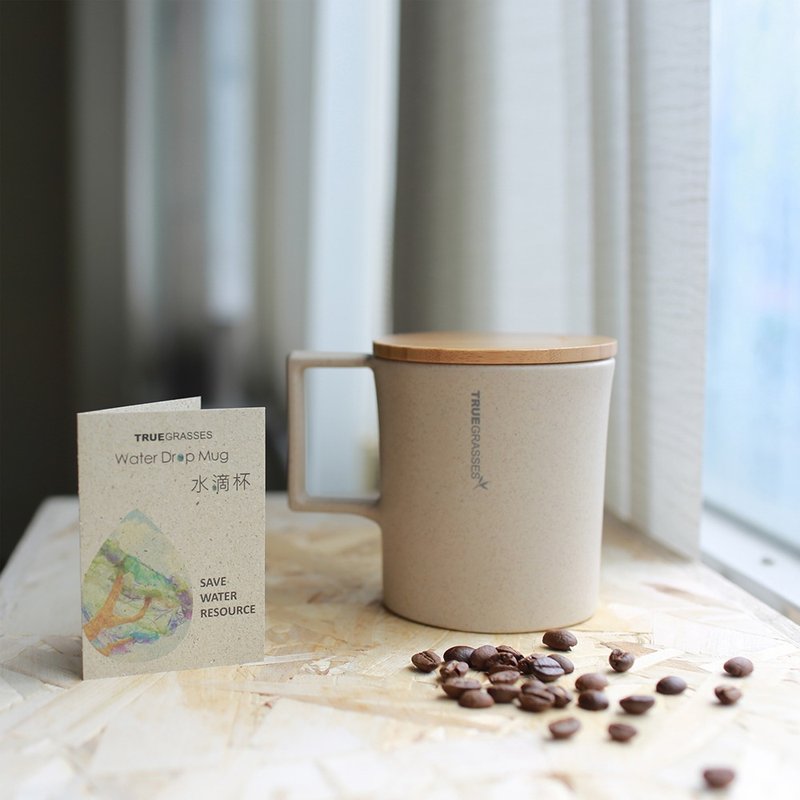 TRUEGRASSES recyclable environmentally friendly plastic / real rice drop cup / rice - แก้วมัค/แก้วกาแฟ - วัสดุอีโค หลากหลายสี