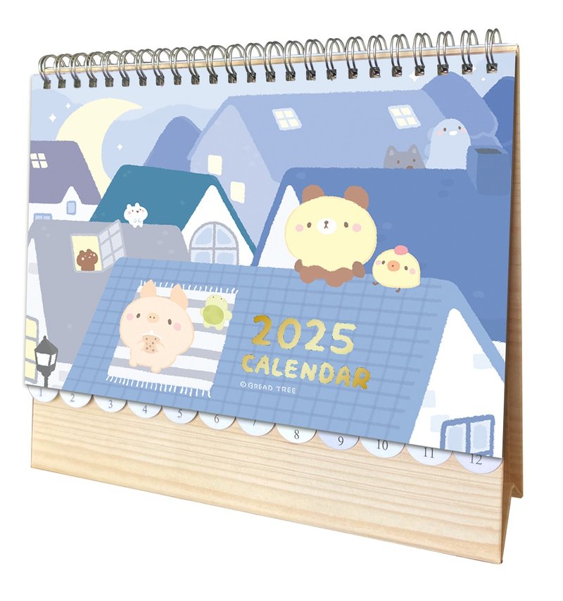 Bread tree zodiac calendar 2025 - ปฏิทิน - กระดาษ 