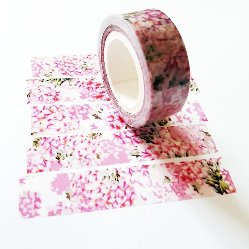 Sample Washi Tape Cherry Fabric - มาสกิ้งเทป - กระดาษ 