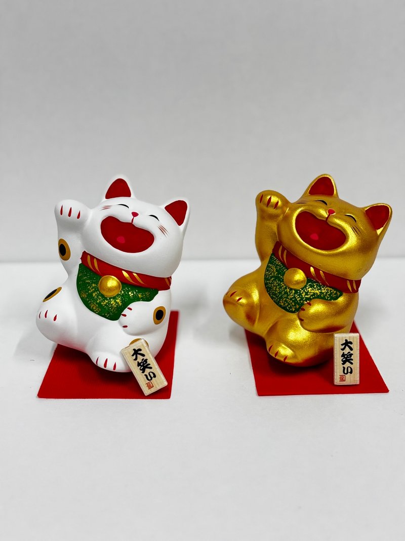龍虎作 | 福來招財貓 - 擺飾/家飾品 - 陶 