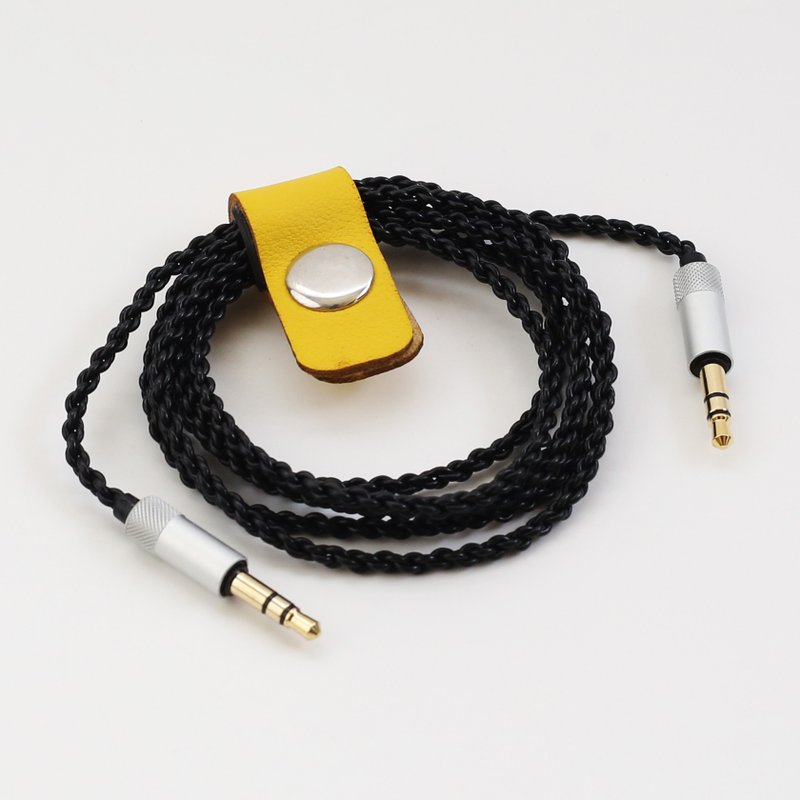 Aux 3.5轉3.5音訊線【川木】全新現貨【W116】3.5對3.5 晶銅鍍銀 - 科技小物 - 其他材質 