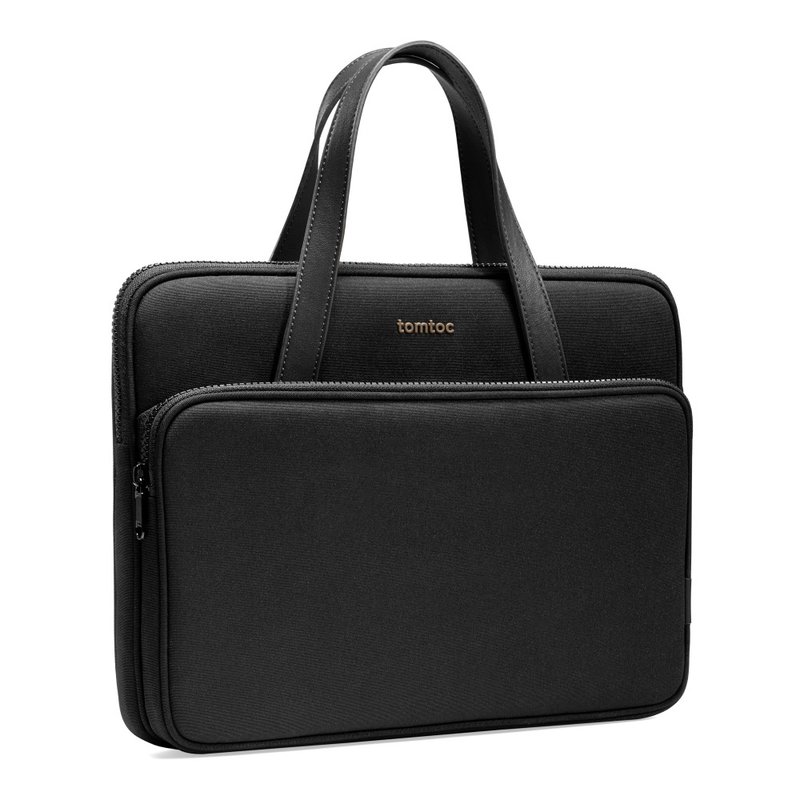 Tomtoc時尚日記 經典黑 適用16吋MacBook Pro (新款M1適用) - 其他 - 聚酯纖維 黑色