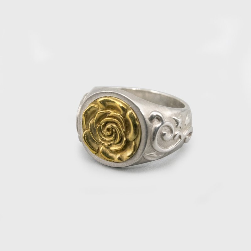 Rose Ring / DR-5 - 戒指 - 純銀 銀色