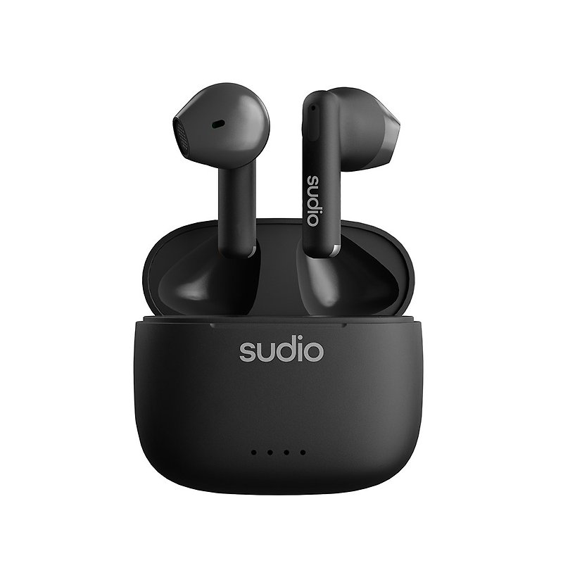 [New Arrival] Sudio A1 True Wireless Bluetooth Headphones - Midnight Black [Spot] - หูฟัง - วัสดุอื่นๆ สีดำ