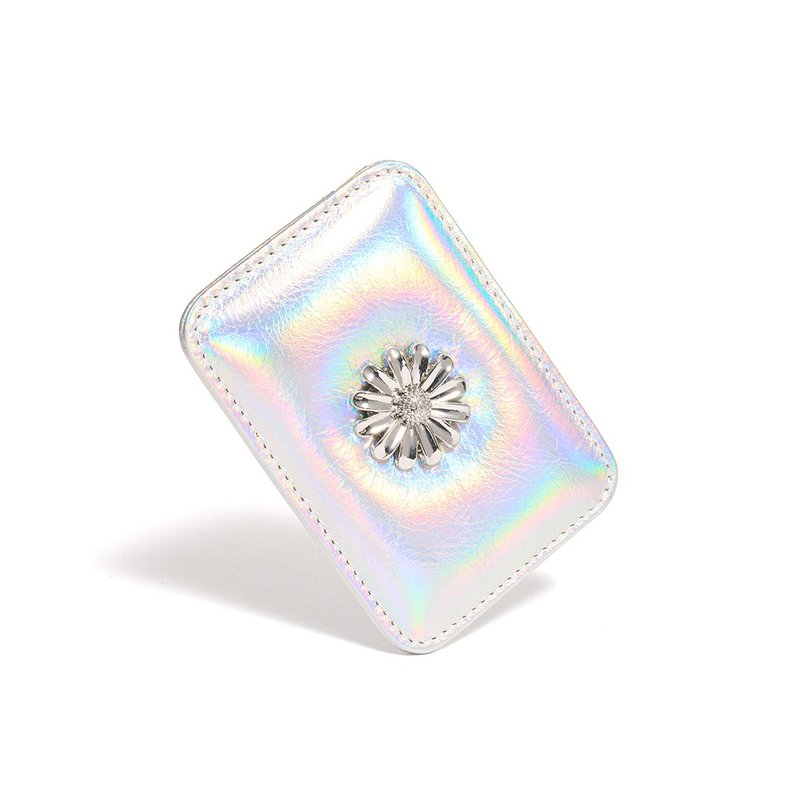 Daisy Slim Mini Transportation Card Wallet hologram - 錢包/皮夾/長短夾 - 真皮 透明