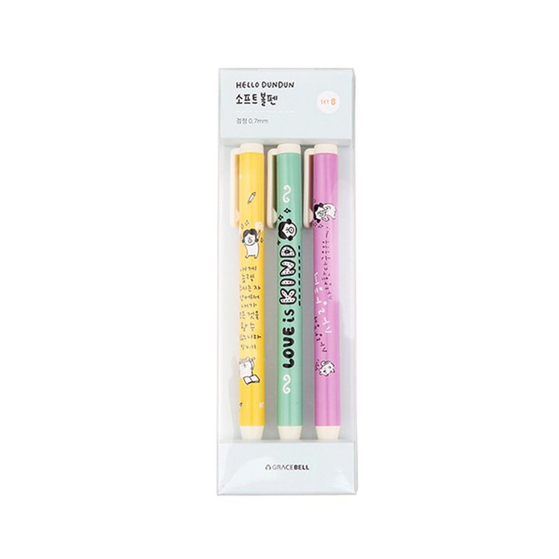 Hello DunDun Inspirational Ballpoint Pen Gift Set B set - Ballpoint & Gel Pens - Plastic 