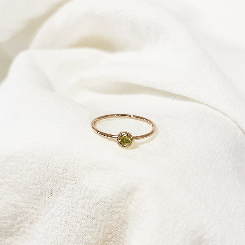 Sleeping Venus (Yellow) | 18K AW 04 Ring (Gift/Birthday Gift/Lover Gift) - General Rings - Gemstone Silver