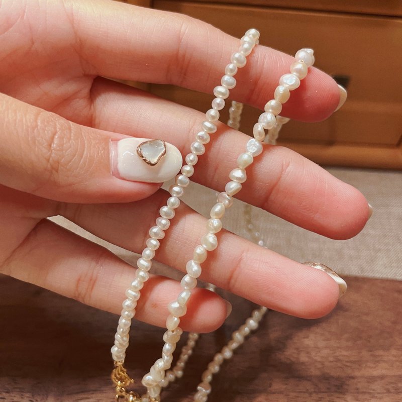 Sefton Pearl Necklace | Pearl Necklace | Fast Shipping - สร้อยคอ - ไข่มุก ขาว