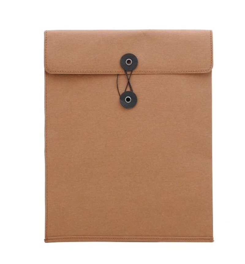 Paper Bamboo Changle Creative Waterproof File Bag - Folders & Binders - Paper Brown
