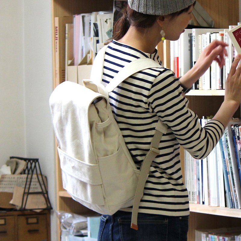 loiter: Kurashiki canvas backpack