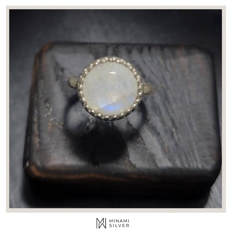 Aurora sterling silver ring - แหวนคู่ - เงินแท้ สีเงิน