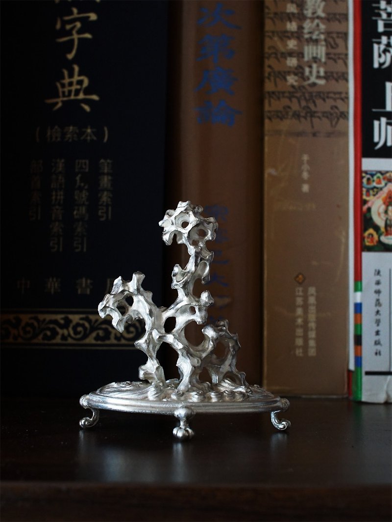 Miyama incense insert original design 925 Silver - Fragrances - Silver 