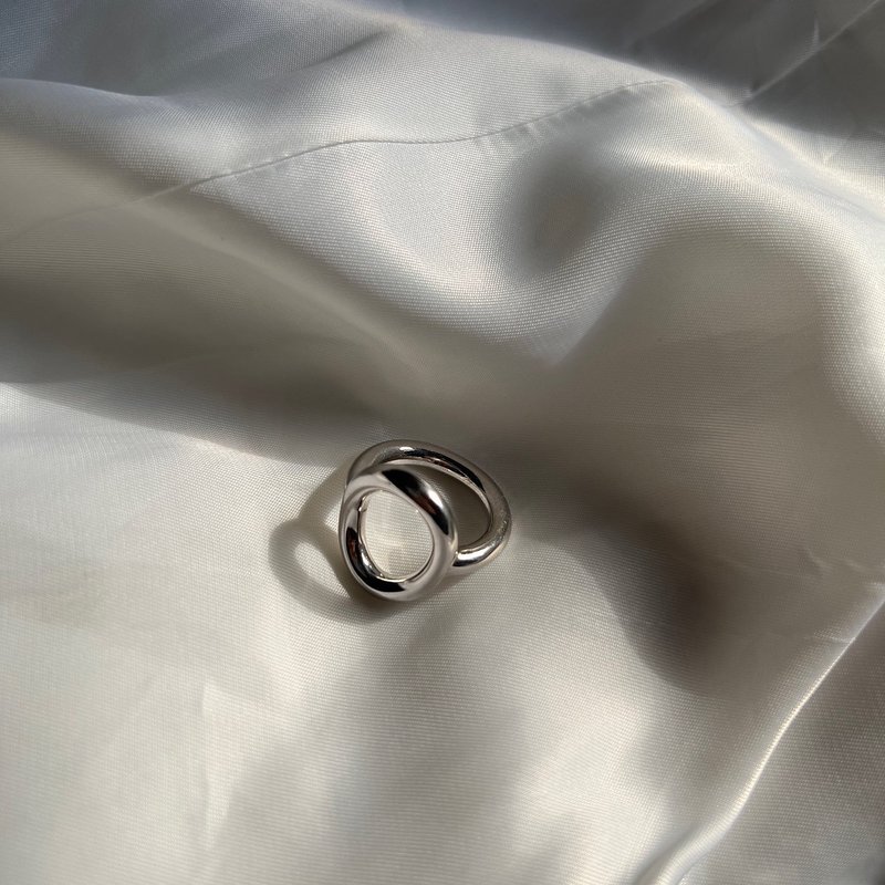 Ctrlshift - Trixie silver ring - 戒指 - 純銀 銀色