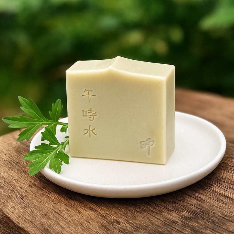 皂匠子【端午午時水】午時水艾草皂丨草本守護 - 肥皂/手工皂 - 植物．花 綠色