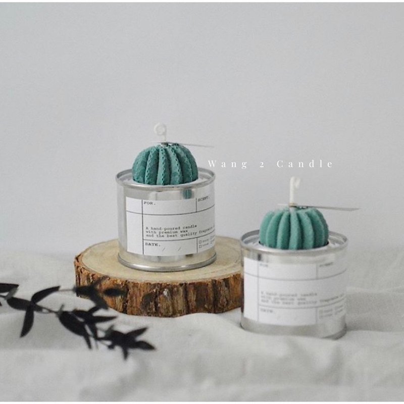 Cactus scented container candle - Candles & Candle Holders - Wax 