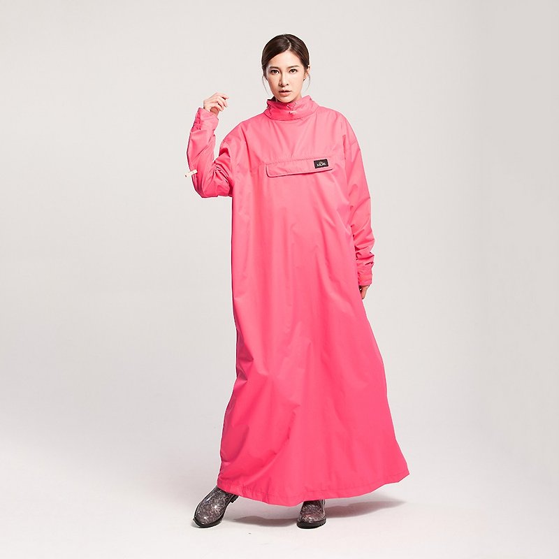 (完售)(超值價)【MORR】PostPosi反穿雨衣第一代【珊瑚紅】 - 雨傘/雨衣 - 防水材質 紅色