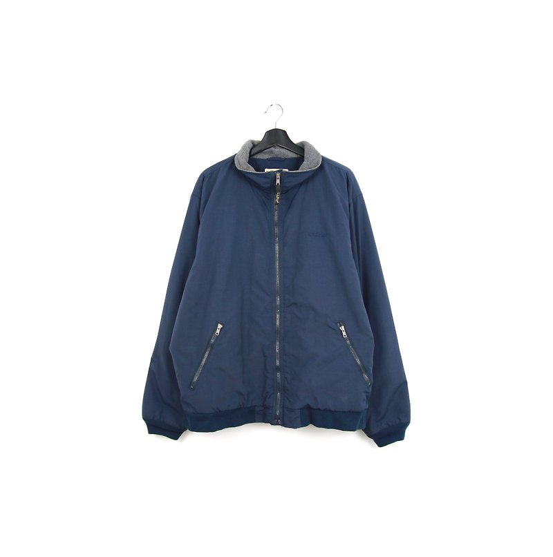 Back to Green:: LLBean lapel outdoor jacket dark blue // Jacket - Men's Coats & Jackets - Nylon 