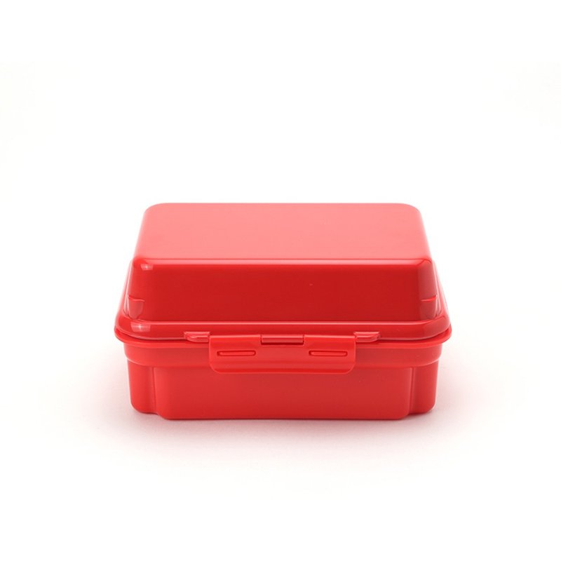 三好製作所 GEL-COOL迪利系列保冷上下層便當盒 亮紅 - 便當盒/食物袋 - 塑膠 紅色