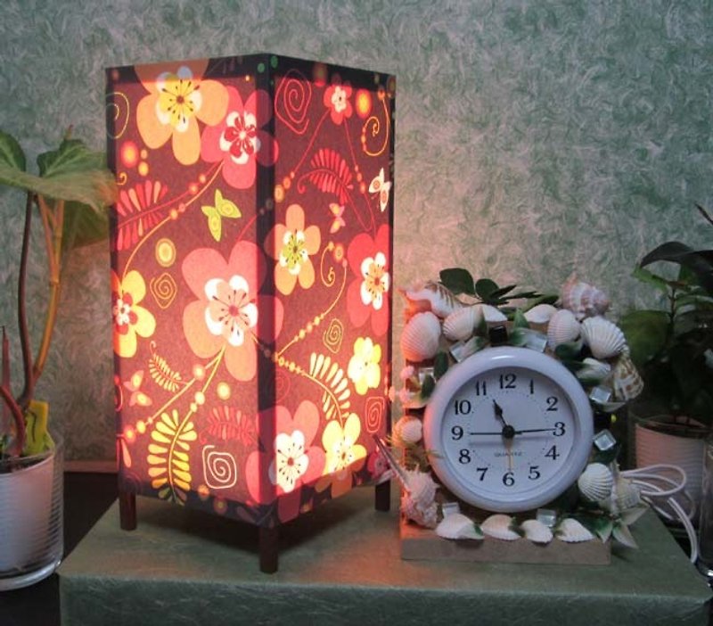Hall of petals ball and shell of watch «Dream light» Peace and healing will be resurrected! ★ Decorative light stand - Lighting - Paper Orange
