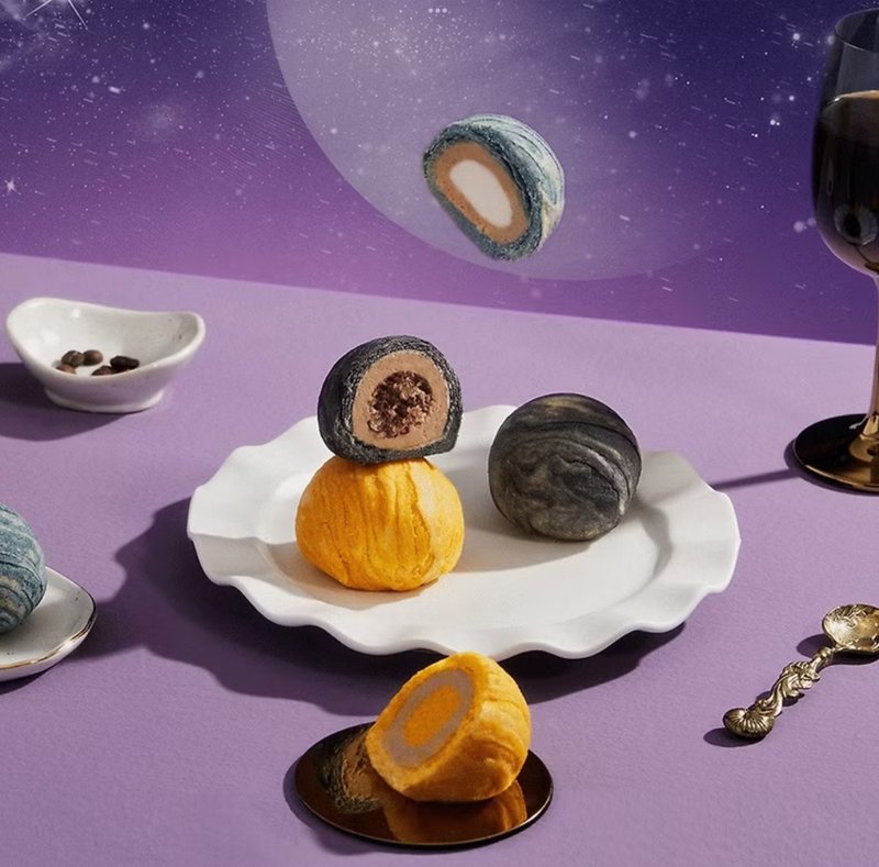 【樂步星球芋頭酥禮盒】哈潑時尚雜誌大力推薦送禮 - 蛋糕/甜點 - 新鮮食材 黑色