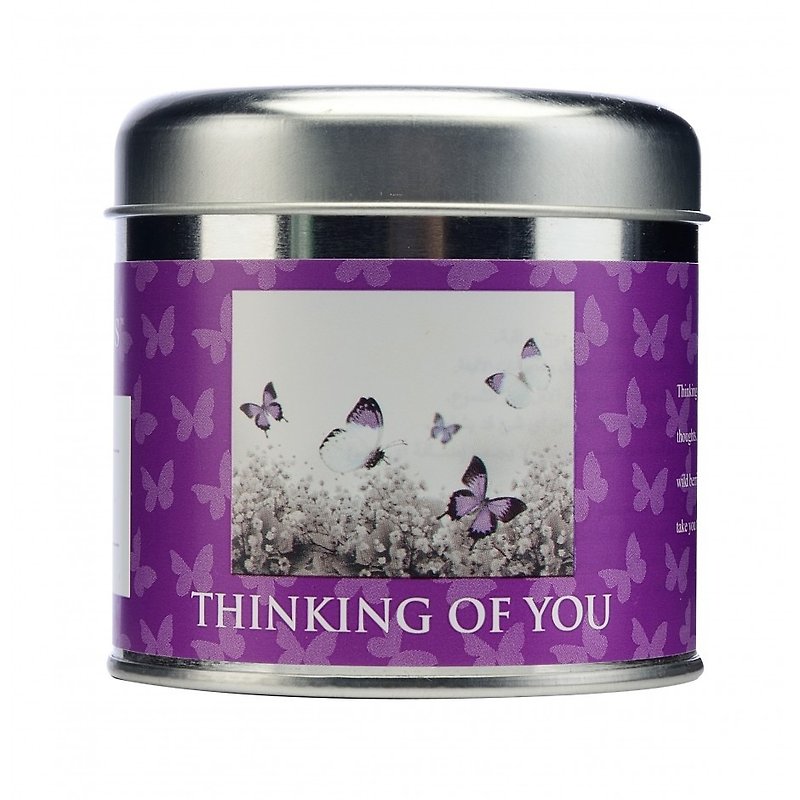 [Wax Lyrical] British Candle Timeless Series - Thinking of You - Candles & Candle Holders - Wax Purple