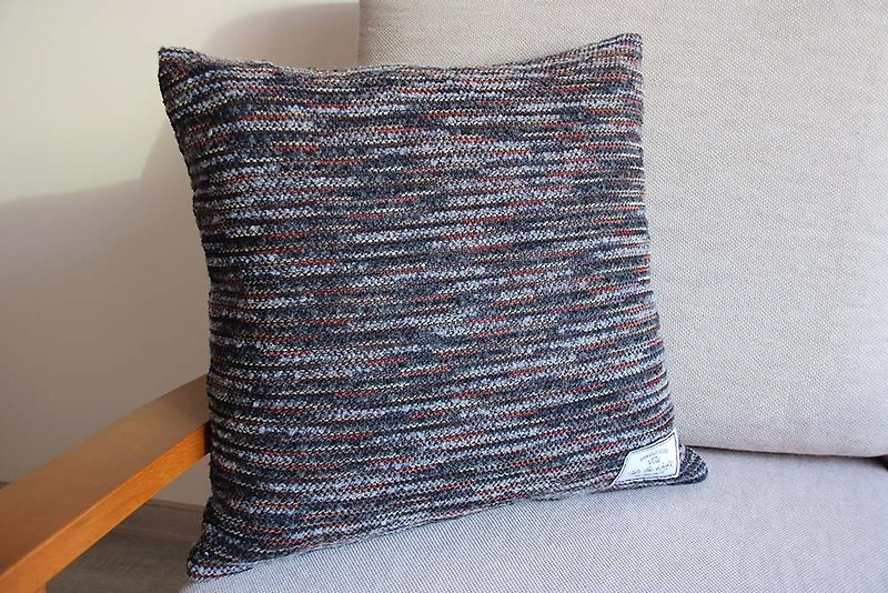 Knotted Pillow - TARAKO - Blue Valley - Pillows & Cushions - Other Materials Brown