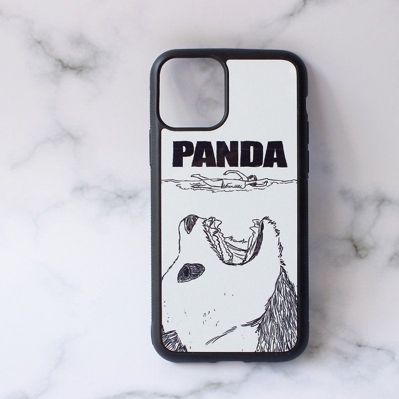 iPhone 11 5 SE 6 6plus 6S 7 7plus 8Plus XS XR Xsmax case : Jaw Panda - Phone Cases - Plastic 