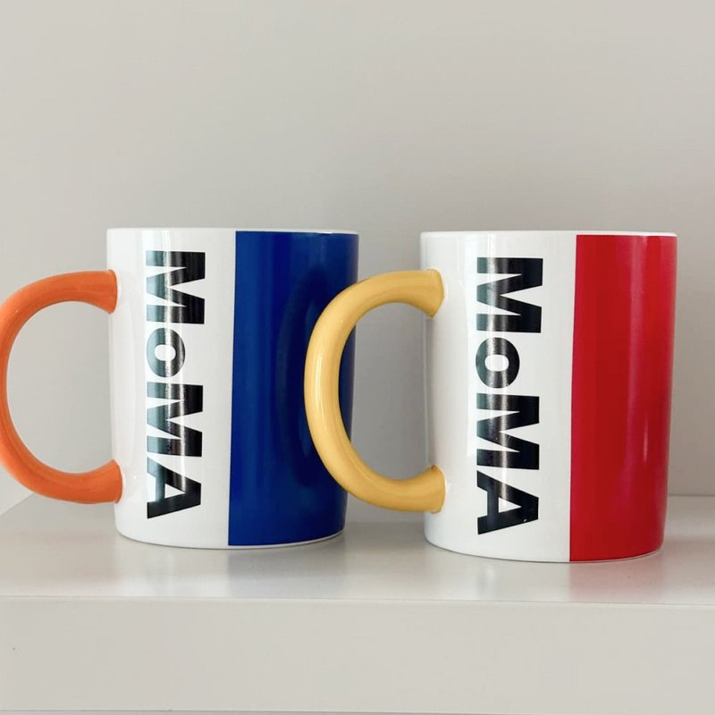 美國 MoMA 經典配色陶瓷馬克杯 - 咖啡杯 - 其他材質 多色