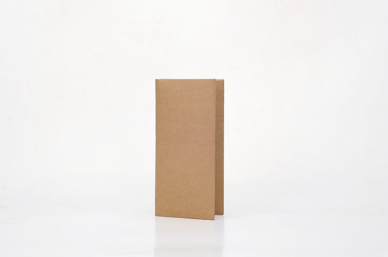 Paper Bamboo Changle Medium Wallet (Brown) - กระเป๋าสตางค์ - กระดาษ สีนำ้ตาล
