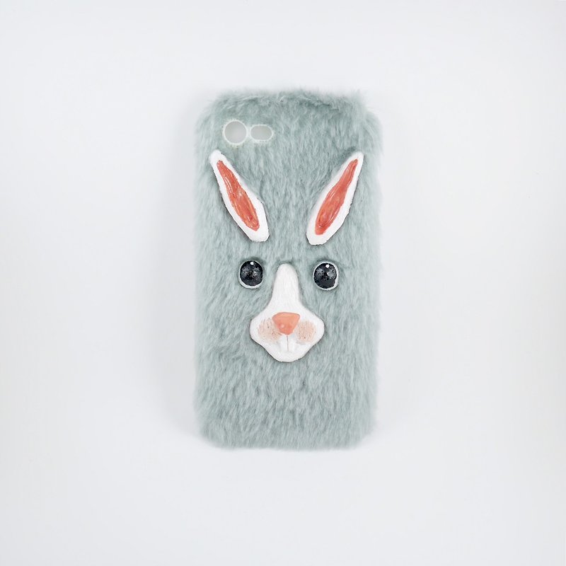 วัสดุอื่นๆ เคสแท็บเล็ต สีเทา - Rabbit phone case