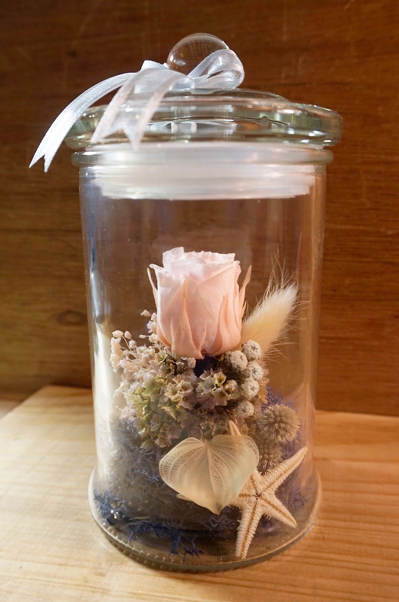 Eternal vase in the flower / not withered / eternal flower / dry flower / Valentine gift / anniversary / confession gift - Dried Flowers & Bouquets - Plants & Flowers Multicolor