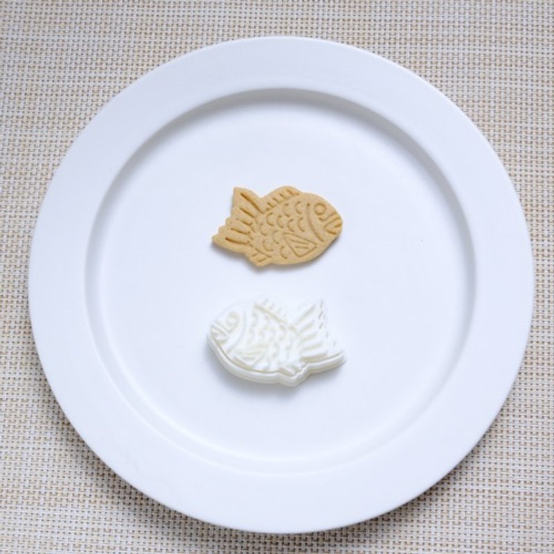 Small Taiyaki / Right-facing (cookie cutter/cookie mold) - เครื่องครัว - พลาสติก 