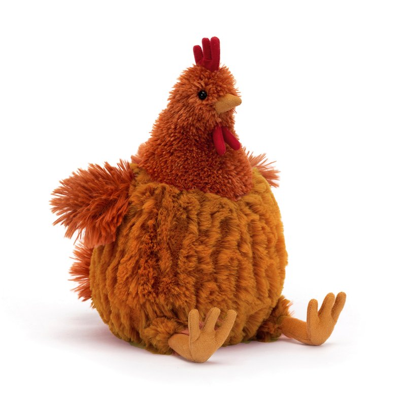 Cecile Chicken 大公雞 - 玩偶/公仔 - 聚酯纖維 咖啡色